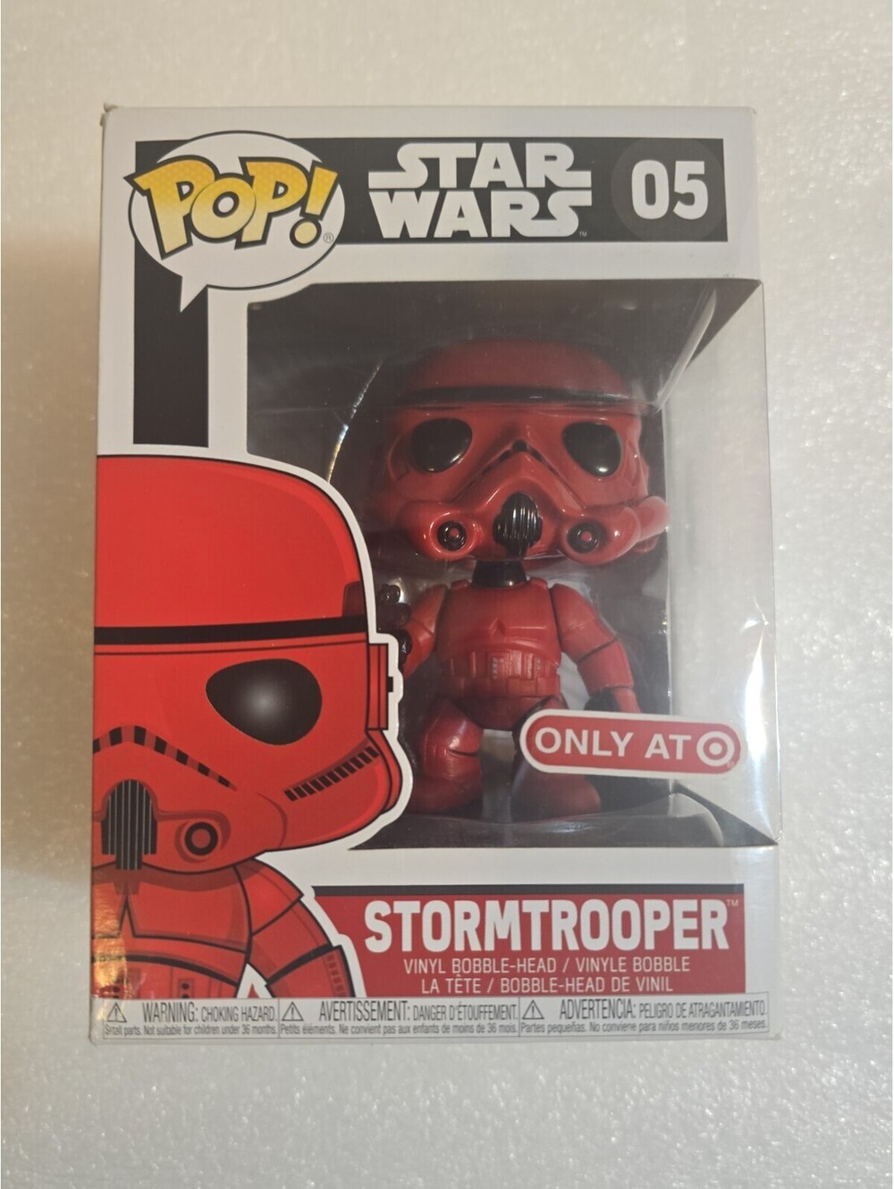 Funko Pop! Vinyl: Star Wars 05 Stormtrooper Target Exclusive Vaulted  NIB